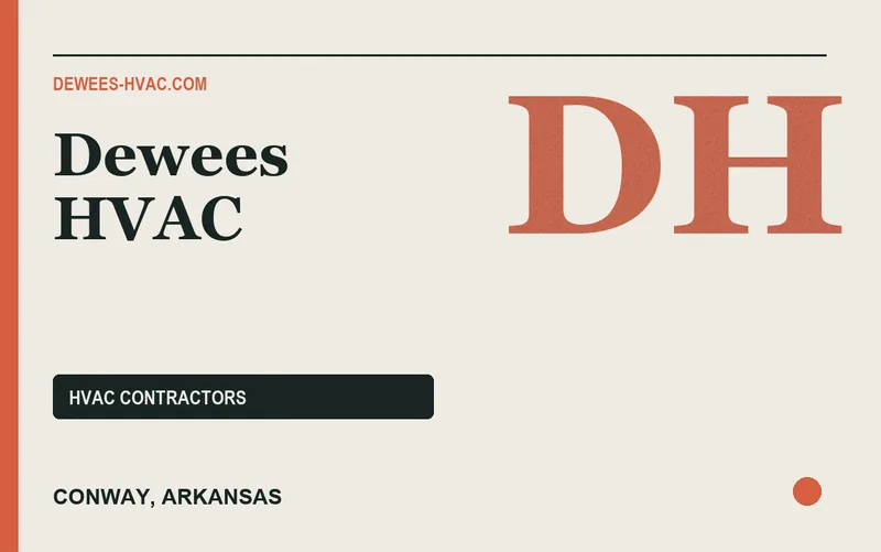 Dewees HVAC in Conway, Arkansas
