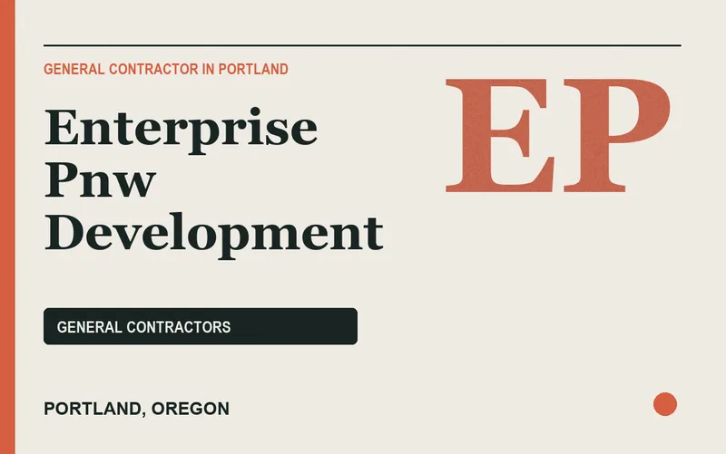 ENTERPRISE PNW DEVELOPMENT in Portland, Oregon