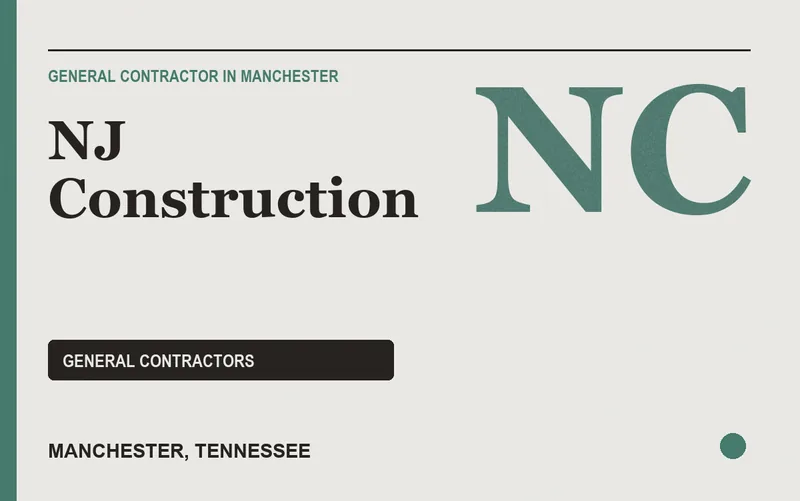 NJ Construction in Manchester, Tennessee