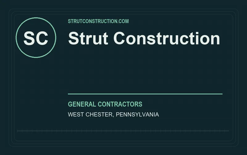 Strut Construction in West Chester, Pennsylvania