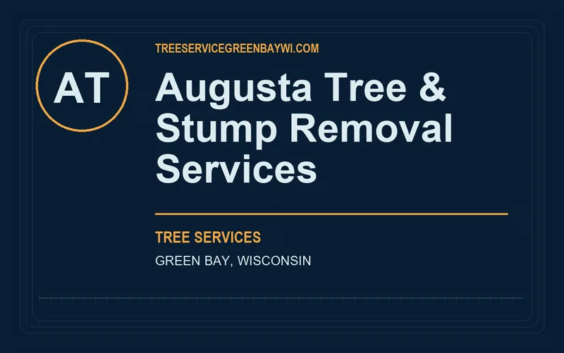 Augusta Tree & Stump Removal Services in Green Bay, Wisconsin