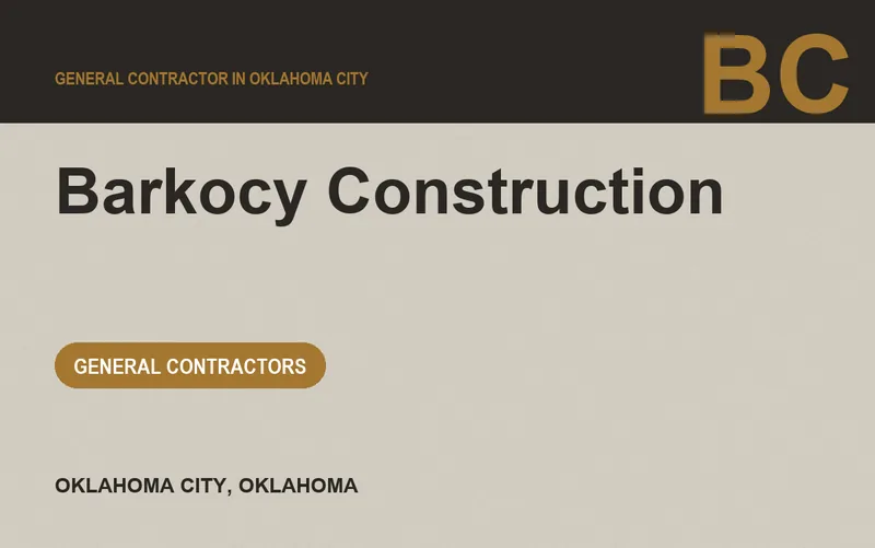 Barkocy Construction in Oklahoma City, Oklahoma