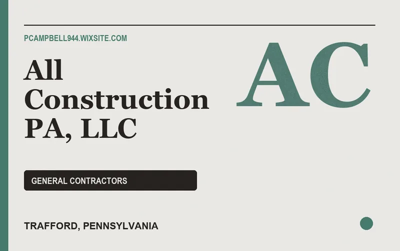 All Construction PA, LLC in Trafford, Pennsylvania