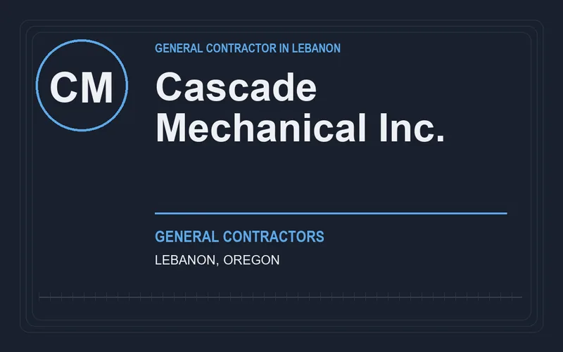 Cascade Mechanical Inc. in Lebanon, Oregon