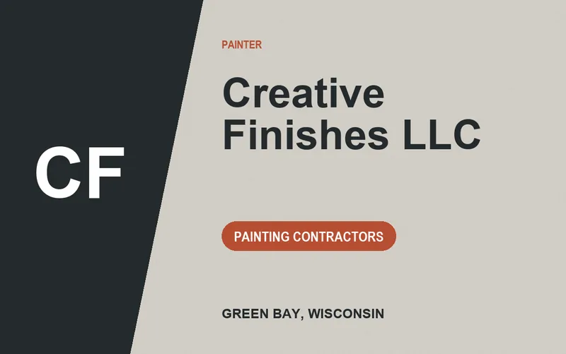 Creative Finishes LLC in Green Bay, Wisconsin