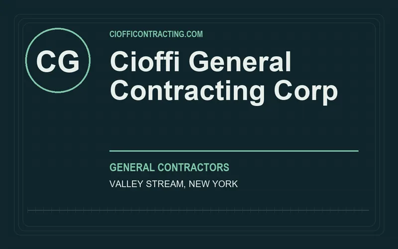 Cioffi General Contracting Corp in Valley Stream, New York