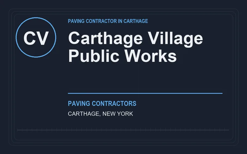 Carthage Village Public Works in Carthage, New York