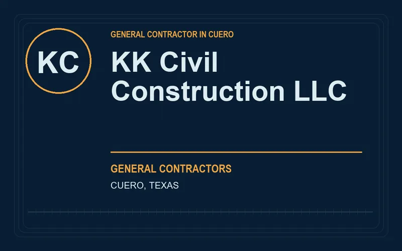 KK Civil Construction LLC in Cuero, Texas