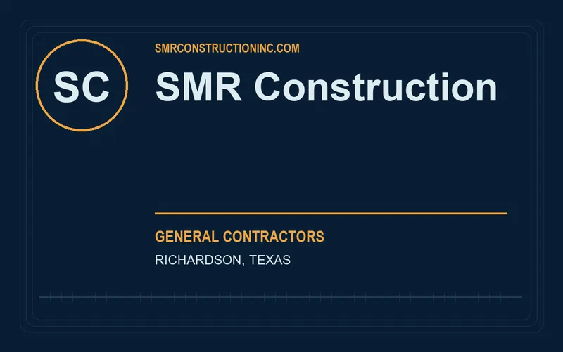 SMR Construction in Richardson, Texas