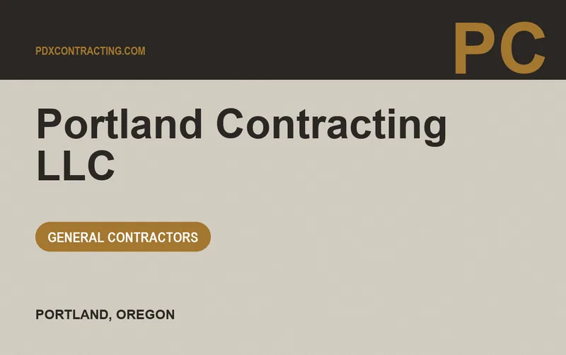 PORTLAND CONTRACTING LLC in Portland, Oregon