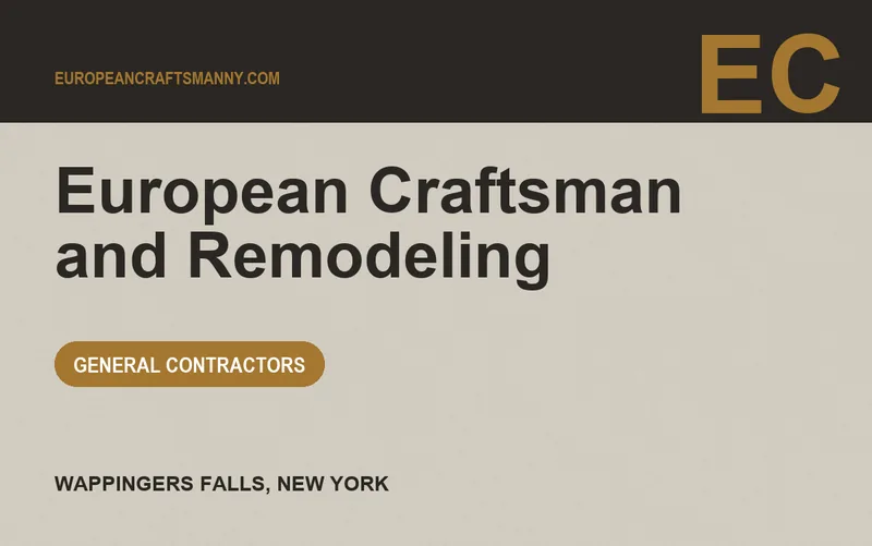 European Craftsman and Remodeling in Wappingers Falls, New York