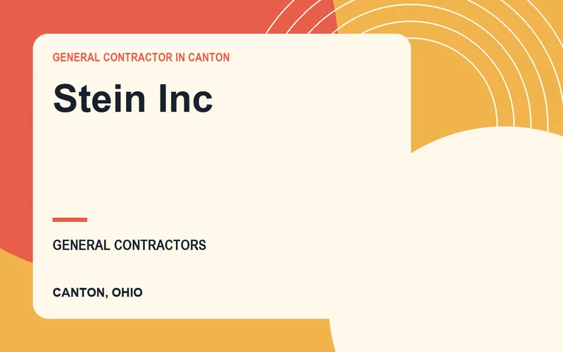 Stein Inc in Canton, Ohio