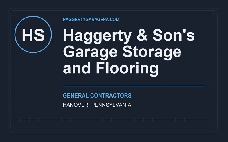 Haggerty & Son's Garage Storage and Flooring in Hanover, Pennsylvania