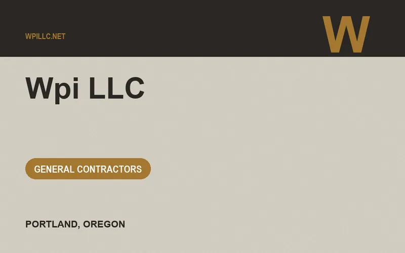 WPI LLC in Portland, Oregon