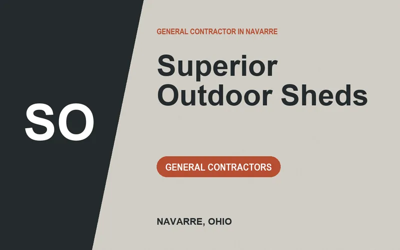 Superior Outdoor Sheds in Navarre, Ohio