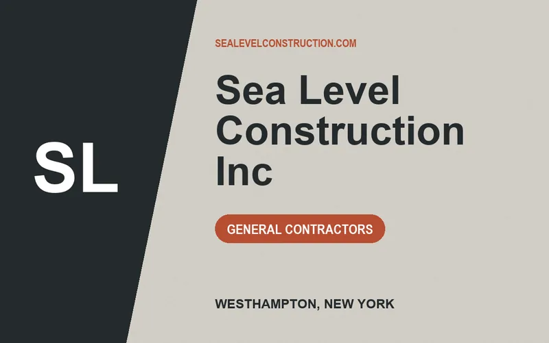 Sea Level Construction Inc in Westhampton, New York
