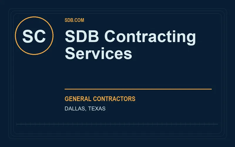 SDB Contracting Services in Dallas, Texas