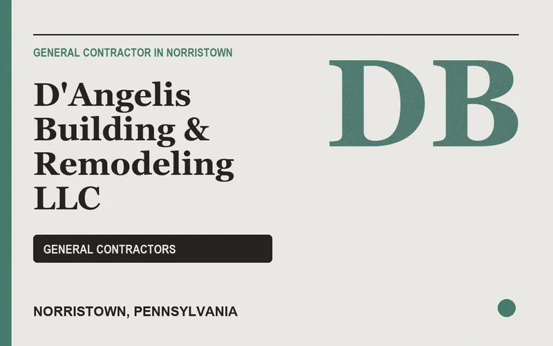 D'Angelis Building & Remodeling LLC in Norristown, Pennsylvania
