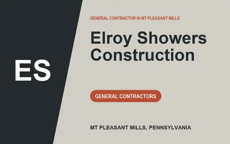 Elroy Showers Construction in Mt Pleasant Mills, Pennsylvania