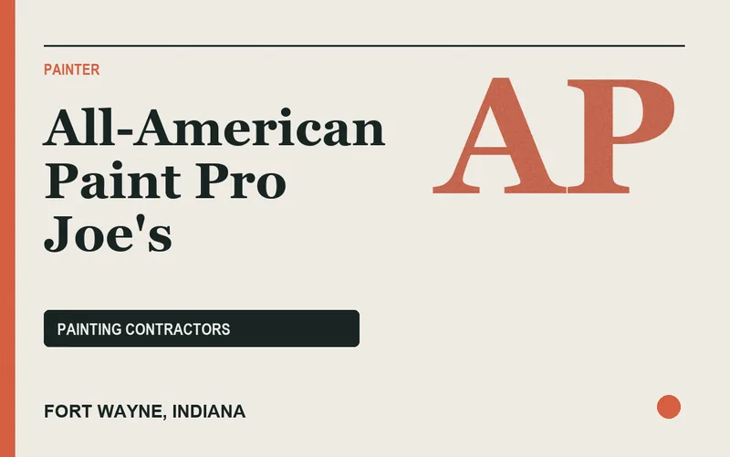 All-American Paint Pro Joe's in Fort Wayne, Indiana