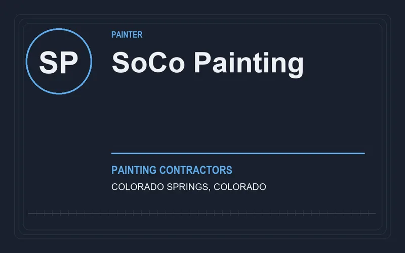 SoCo Painting in Colorado Springs, Colorado