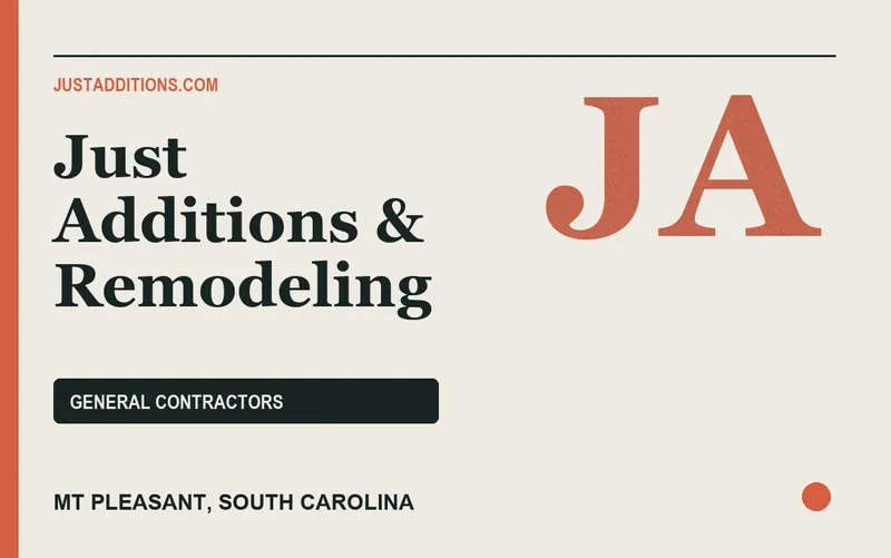 Just Additions & Remodeling in Mt Pleasant, South Carolina