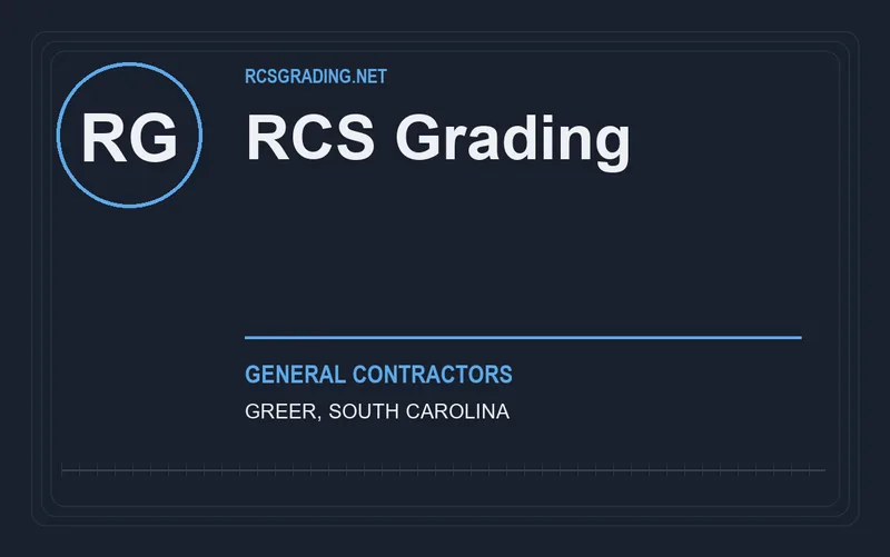 RCS Grading in Greer, South Carolina