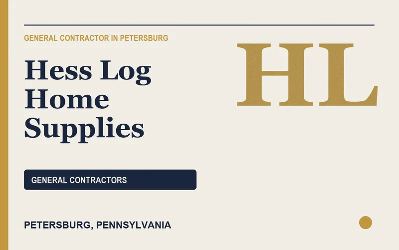 Hess Log Home Supplies in Petersburg, Pennsylvania