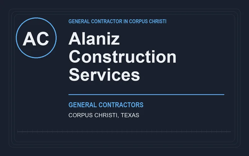 Alaniz Construction Services in Corpus Christi, Texas