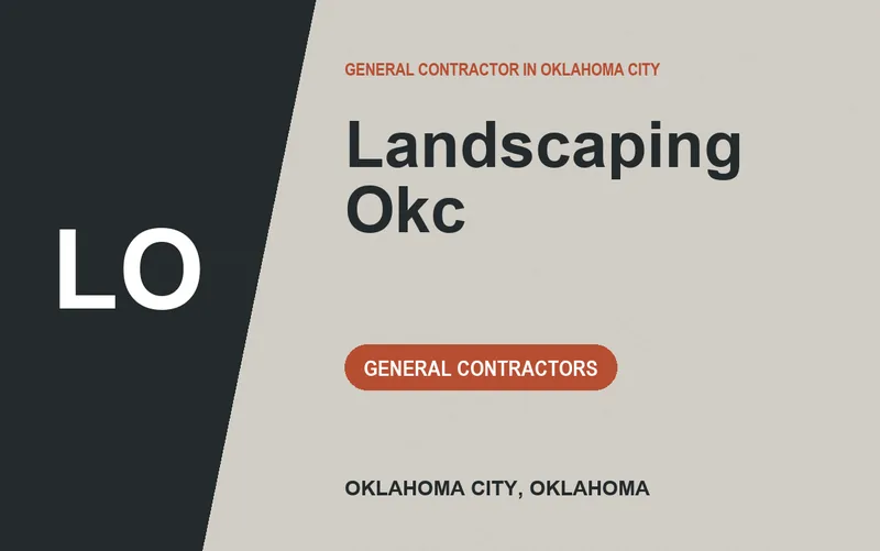 LANDSCAPING OKC in Oklahoma City, Oklahoma