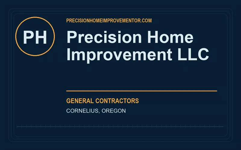 Precision Home Improvement LLC in Cornelius, Oregon