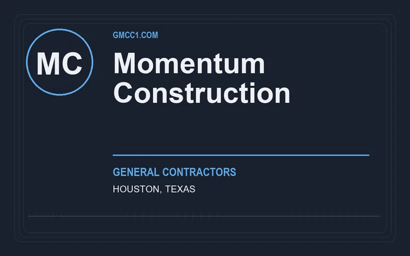 Momentum Construction in Houston, Texas