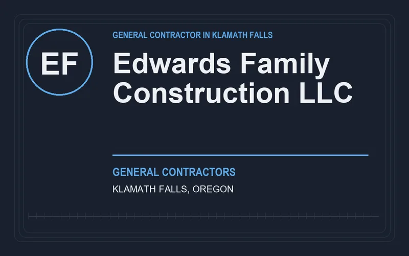 Edwards Family Construction LLC in Klamath Falls, Oregon