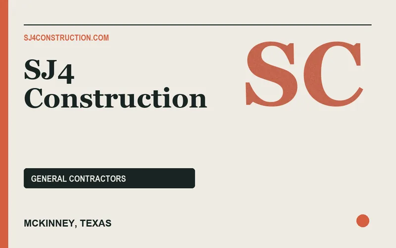 SJ4 Construction in McKinney, Texas