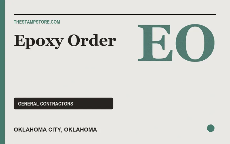 epoxy order in Oklahoma City, Oklahoma