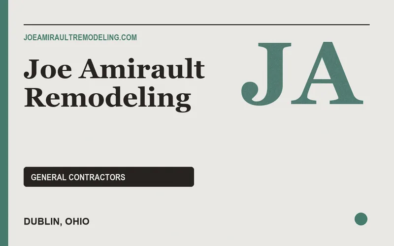 Joe Amirault Remodeling in Dublin, Ohio