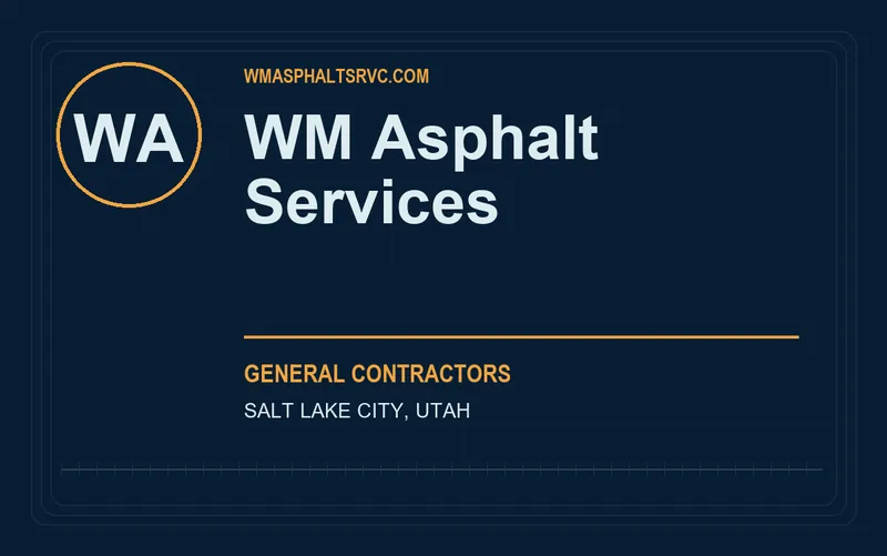 WM Asphalt Services in Salt Lake City, Utah