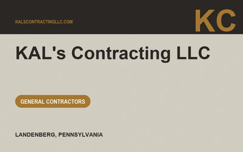 KAL's Contracting LLC in Landenberg, Pennsylvania