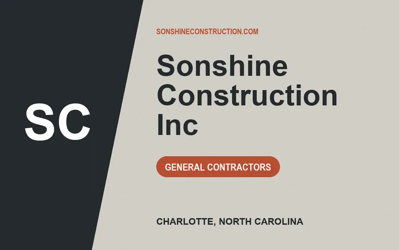 Sonshine Construction Inc in Charlotte, North Carolina
