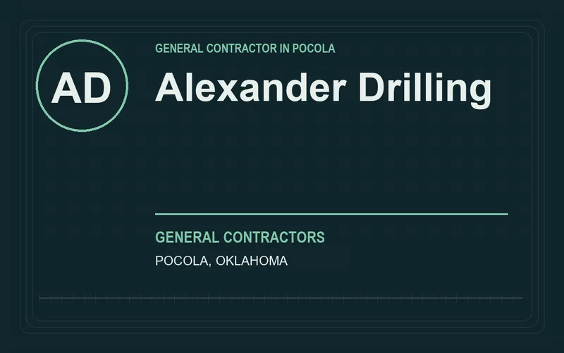 Alexander Drilling in Pocola, Oklahoma