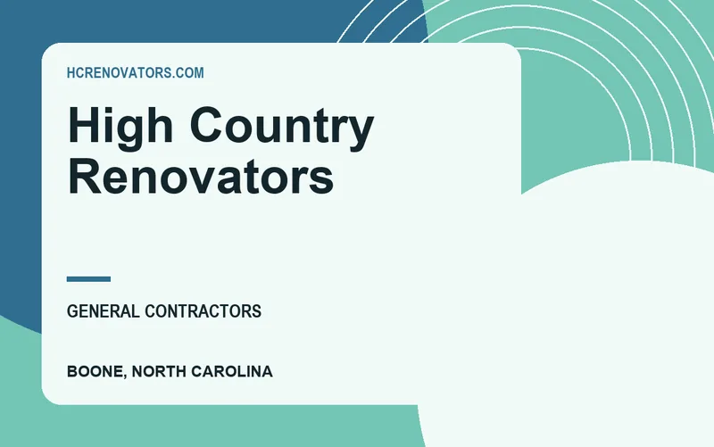 High Country Renovators in Boone, North Carolina