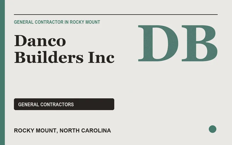 Danco Builders Inc in Rocky Mount, North Carolina