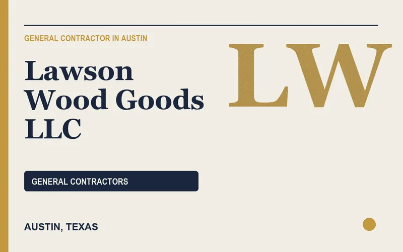 Lawson Wood Goods LLC in Austin, Texas