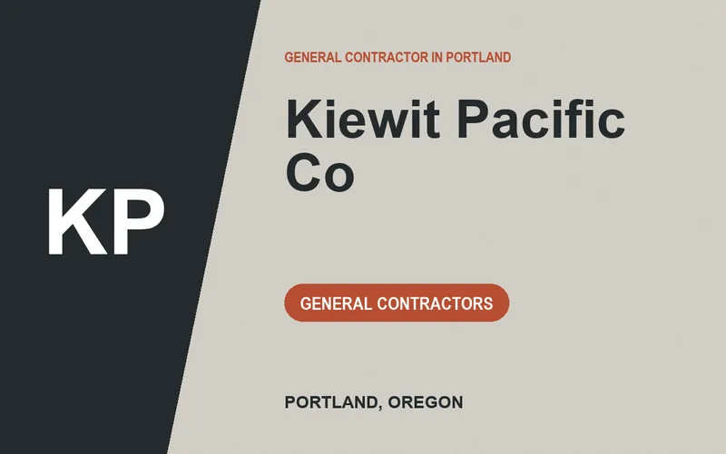 Kiewit Pacific Co in Portland, Oregon