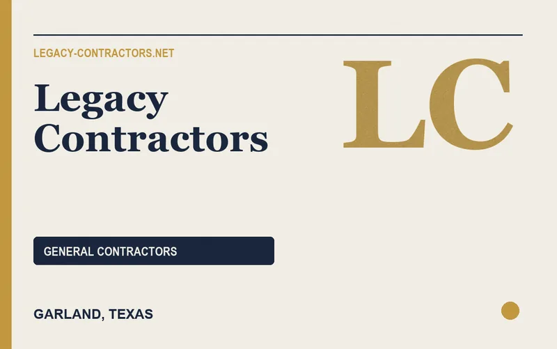 Legacy Contractors in Garland, Texas