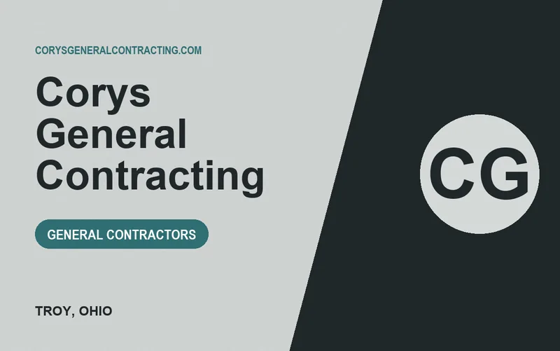Corys General Contracting in Troy, Ohio