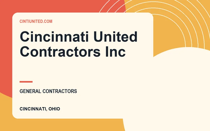 Cincinnati United Contractors Inc in Cincinnati, Ohio