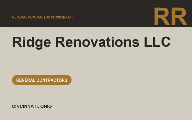 Ridge Renovations LLC in Cincinnati, Ohio