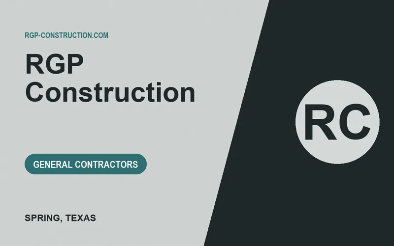 RGP Construction in Spring, Texas
