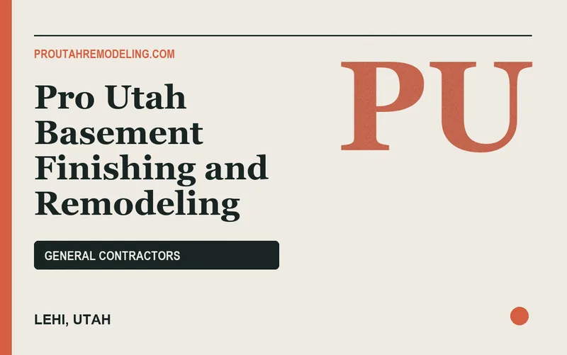 Pro Utah Basement Finishing and Remodeling in Lehi, Utah